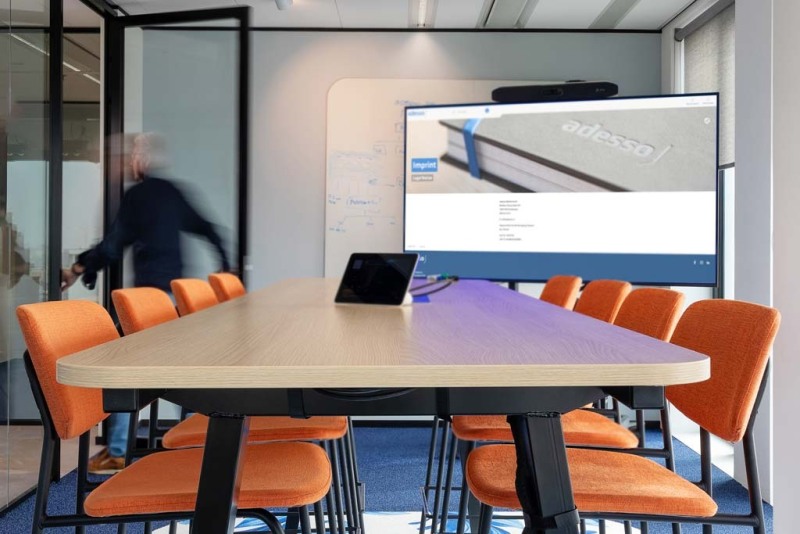 Spreekkamer met AV installatie